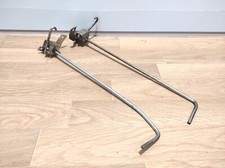 COPPIA GANCI SCOCCHE COFANI PANCE LATERALI PIAGGIO VESPA PX 150 *LIEVE AMMACCATU