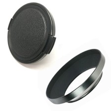 Paraluce grandangolare avvitabile 62 mm + tappo obiettivo 82 mm per Sony Nikon Olympus DSLR
