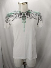 Articolo e3037 t-shirt uomo Marcelo Burlon bianca, taglia M, ascelle 47cm, spall