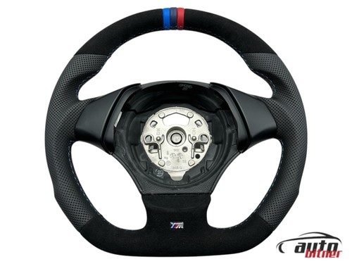 Volante tuning pelle alcantara