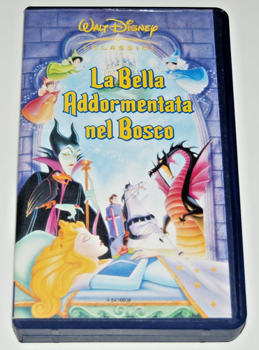 Vhs bella addormentata - la,