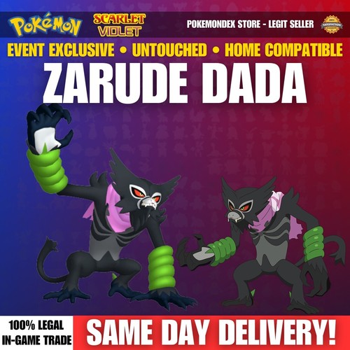 Zarude dada esclusiva - dada, ⭐️