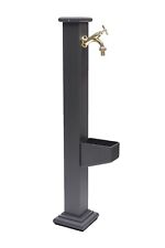 Fontana a colonna Imperia in ghisa e acciaio casa giardino con rubinetto 303L