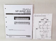Schema circuito complessivo originale Yamaha - NP-30/NP-30S tastiera digitale 