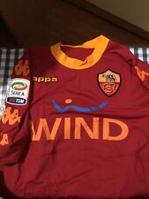 As Roma Maglia F. Totti Autografata Indossata Serie A Worn
