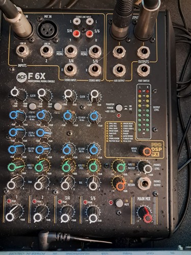 Mixer audio rcf come - audio,