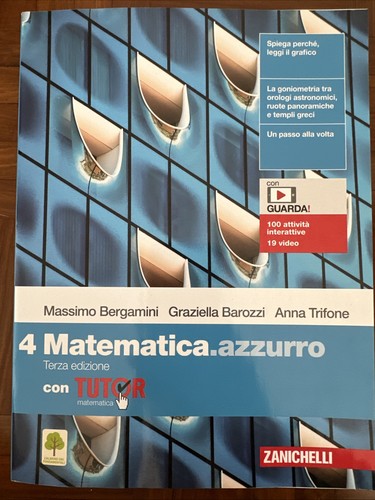 Matematica azzurro terza - matematica.azzurro,