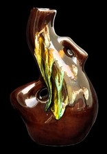 Vaso ceramica art deco pottery