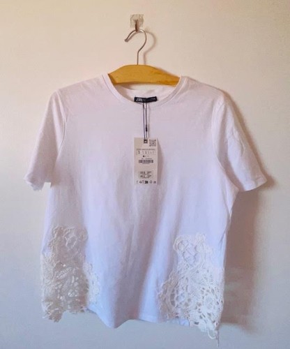Shirt zara bianca misto - zara,