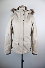 COLUMBIA GIUBBINO IMBOTTITO GIACCA DONNA TG M WOMAN JACKET VINTAGE PELLICCIA