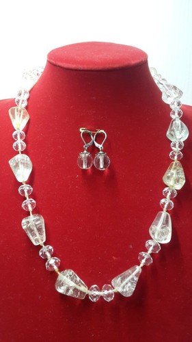 Collana quarzo citrino 2 - collana, di