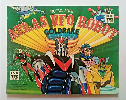 Album atlas ufo robot goldrake - robot,