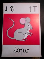 CARTELLO / ALFABETIERE PER