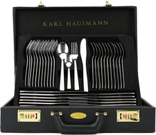 Set Di Posate Acciaio Inox - 72 Pezzi - 12 Persone - Servizio Set Forchette Cucc