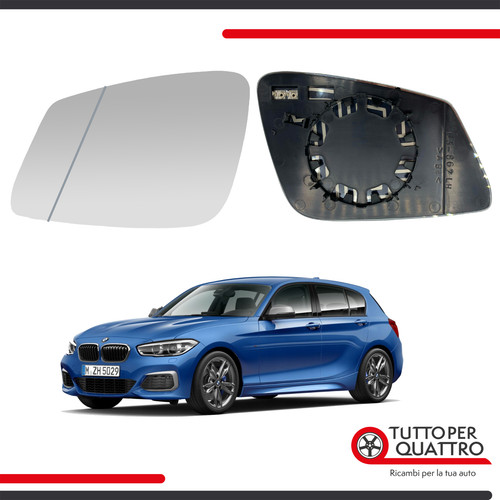 Vetro specchietto sinistro - vetro, bmw