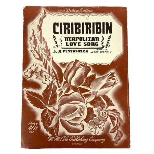 Spartiti ciribiribin napoletan - ciribiribin,