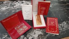 ACCENDINO "LE MUST DE CARTIER PARIS" VINTAGE Placcato Oro Con Scatola