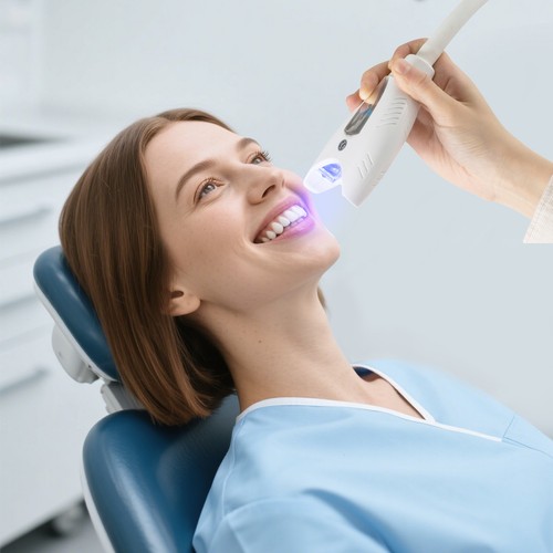 Lampada sbiancante denti - lampada,
