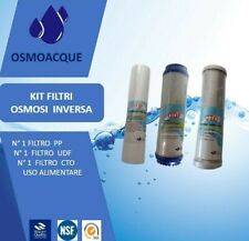 KIT  Filtri  OSMOSI    PP  +