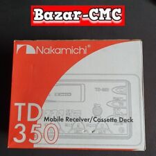 RARO Autoradio Cassette player  NAKAMICHI TD 350  stereo auto CD changer control