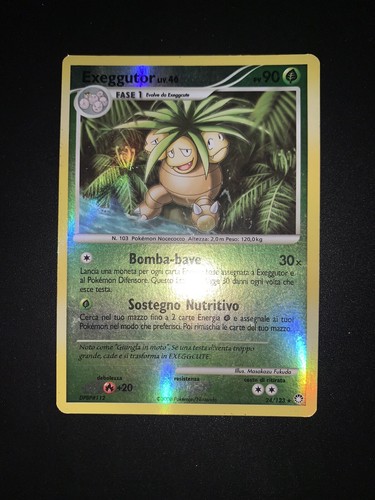 Carta pokemon exeggutor 46 - carta,