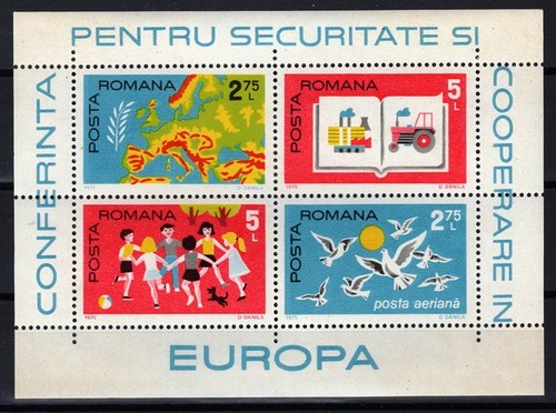 Romania 1975 ksce europa - romania,