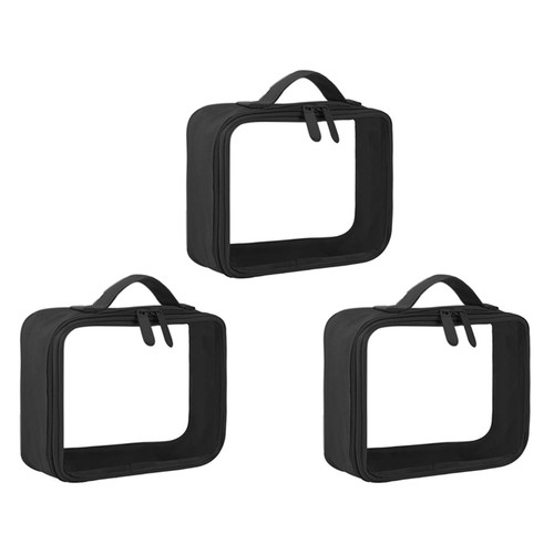 Borsa trucco trasparente - trucco, da
