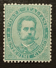 ITALIA REGNO 5 CENT 1879 VERDE