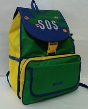 ZAINO SCUOLA SOS MOSCHINO Save Our Sea - VINTAGE ANNI '80