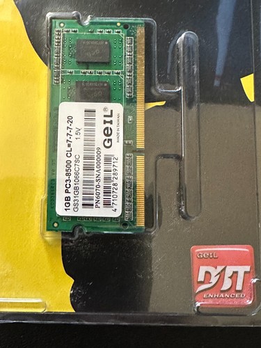 Geil 1gb ddr3 1066 - geil, pc3-8500