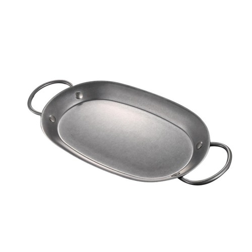 Padella ovale acciaio - in, inox