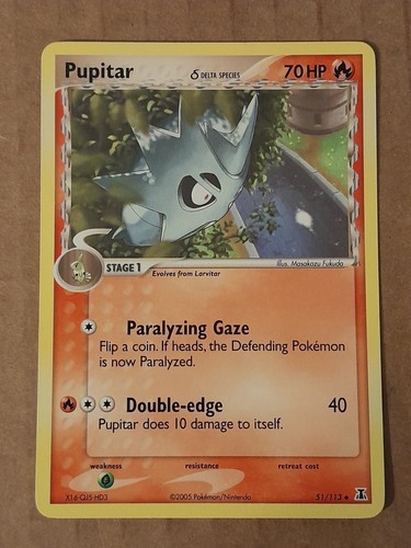 Pupitar 113 specie - pupitar, delta