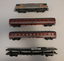 LIMA MODELS BB 7203 SNCF TRENINO VINTAGE (no rotaie, solo treno e trasformatore)