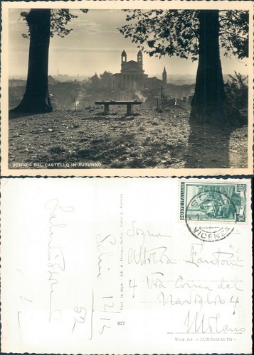 Schio panoramica invernale - schio,