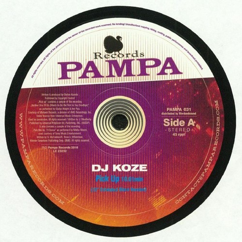 Koze pick vinyl - dj,
