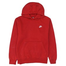 Felpa Nike uomo rossa pullover