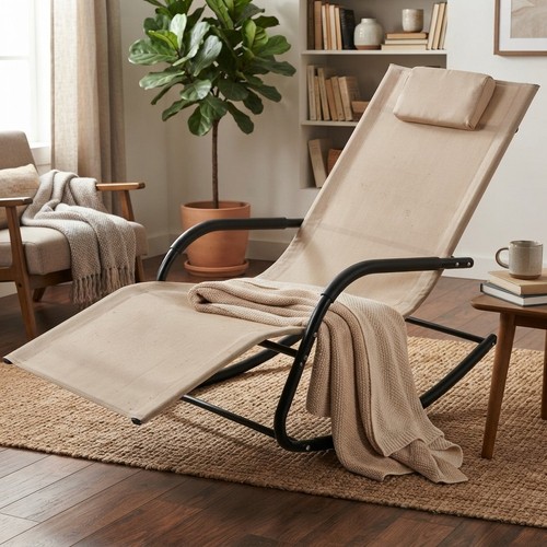 Elegante lettino prendisole - , a