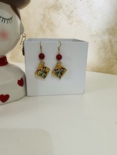 Orecchini Pendenti Mattonelle