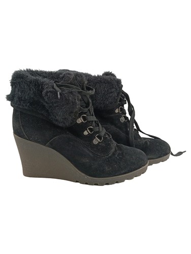Stivaletto donna nero zeppa - stivaletto,