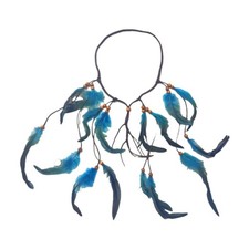 Cerchietto di piume indiane