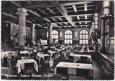 PEDAVENA - BELLUNO - INTERNO BIRRERIA LUCIANI - VIAGG. 1952 -22384-