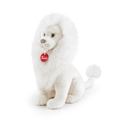 Peluche trudi leone bianco leo - leone,