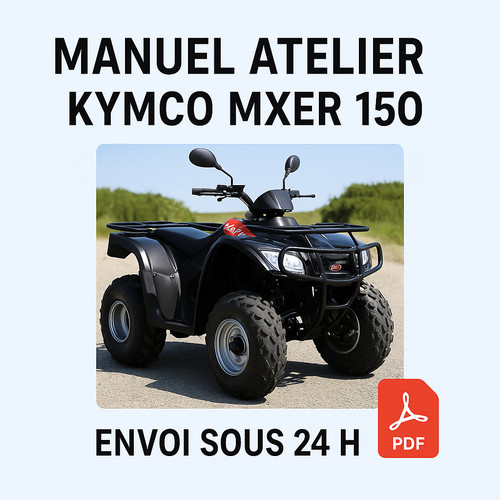 Manuel atelier kymco mxer 150 - mxer,