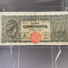 cartamoneta italiana Regno