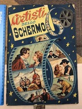 1955 Artisti dello Schermo Ed Collezione Lampo, Vuoto No Figurine, Originale