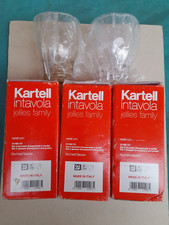 KARTELL IN TAVOLA SEI BICCHIERI NUOVI PLASTICA