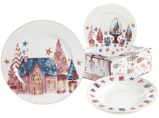 Servizio 18 piatti Natalizio