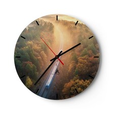 Orologio da Parete in Vetro