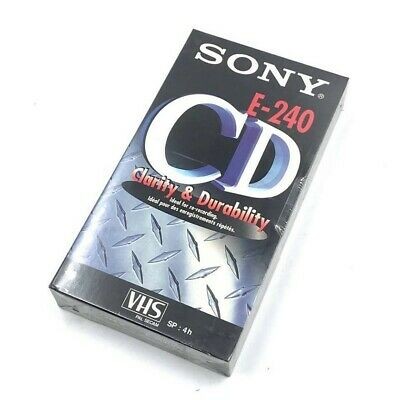 Vhs sony 240 videocassetta - vhs,