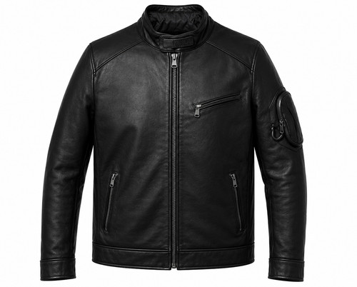 Giacca moto uomo pelle - giacca,